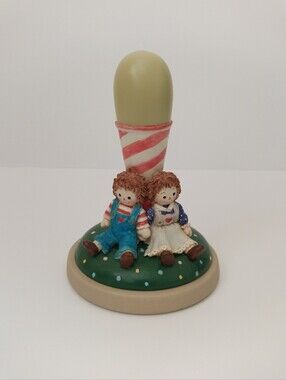 Vintage 1998 Brown Bag Cookie Art Cookie Press Rag Dolls Number 36 Like New